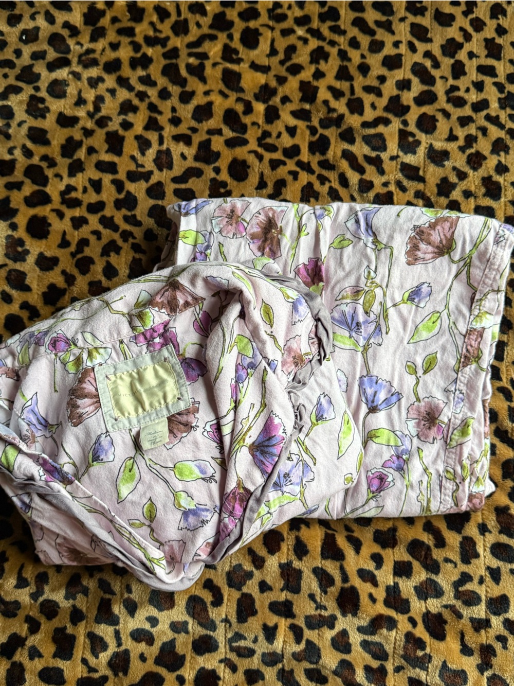 Victoria's Secret cotton and silk pajama set